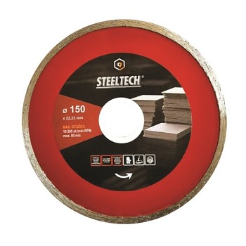 Diamantový kotouč 180x22,2 STEELTECH celoobvodový