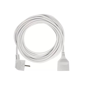 Kabel prodlužovací PVC 10m bílý