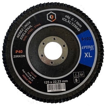 Lamelový kotouč 150-P 40 zirkon OPTIMAflex XL