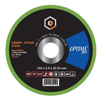 Řezný kotouč 125x2,5 OPTIMAflex kámen