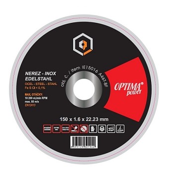Řezný kotouč 150x1,6 OPTIMApower
