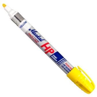 Popisovač lakový žlutý PRO-LINE HP4