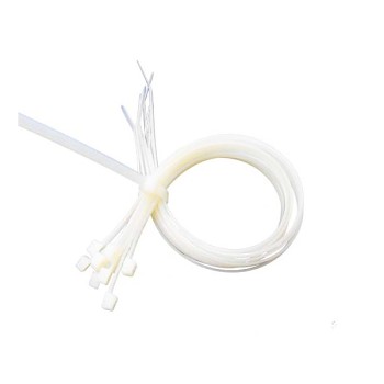 Pásky stahovací bílé 4,8x500/25ks