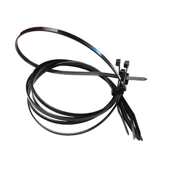 Pásky stahovací černé 4,8x500/25ks