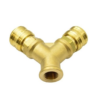 Rozdvojka s rychlospojkami 3/8" vnější závit