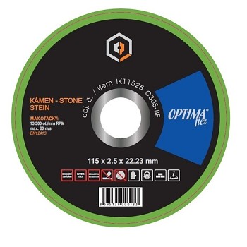 Řezný kotouč 115x2,5 OPTIMAflex kámen