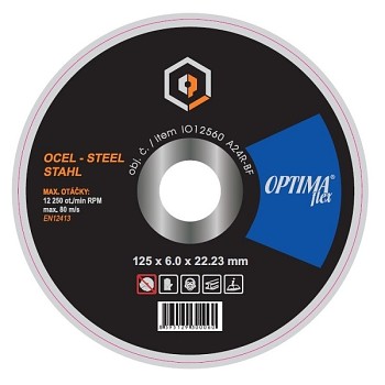 Brusný kotouč 125x6 OPTIMAflex