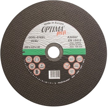 Řezný kotouč 400x4,0x32 ocel OPTIMAprofi