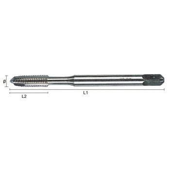 Strojní závitník M10x1,5 HSS-Co DIN371/B OPTIMAtools