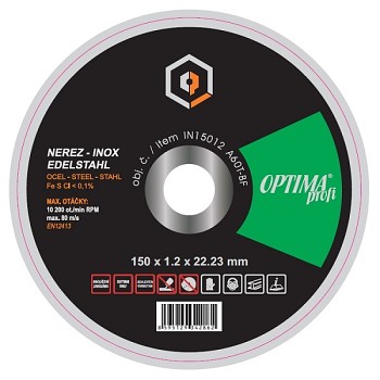 Řezný kotouč 150x1,2 OPTIMAprofi