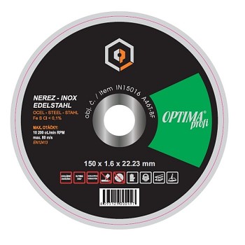 Řezný kotouč 150x1,6 OPTIMAprofi