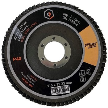 Lamelový kotouč 115-P 80 OPTIMAabrasive