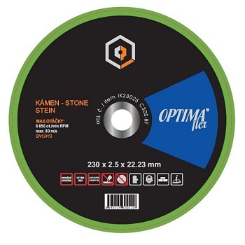 Řezný kotouč 230x2,5 OPTIMAflex kámen