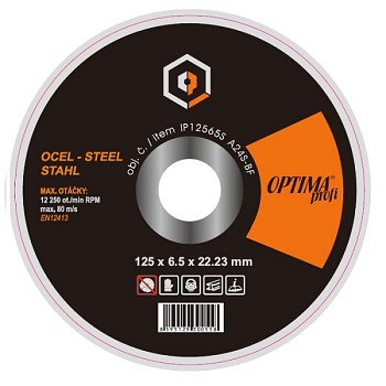 Brusný kotouč 125x6,5 S OPTIMAprofi