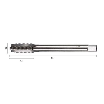 Strojní závitník M22x2,5 HSS-G DIN376/C OPTIMAtools