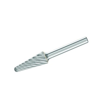 Fréza 10x27-6 kuželová zaoblená OPTIMAtools INOX special