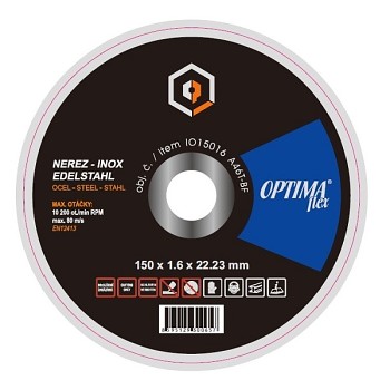 Řezný kotouč 150x1,6 nerez OPTIMAflex
